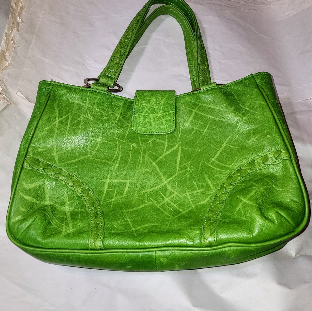 Green lesa wallace bag